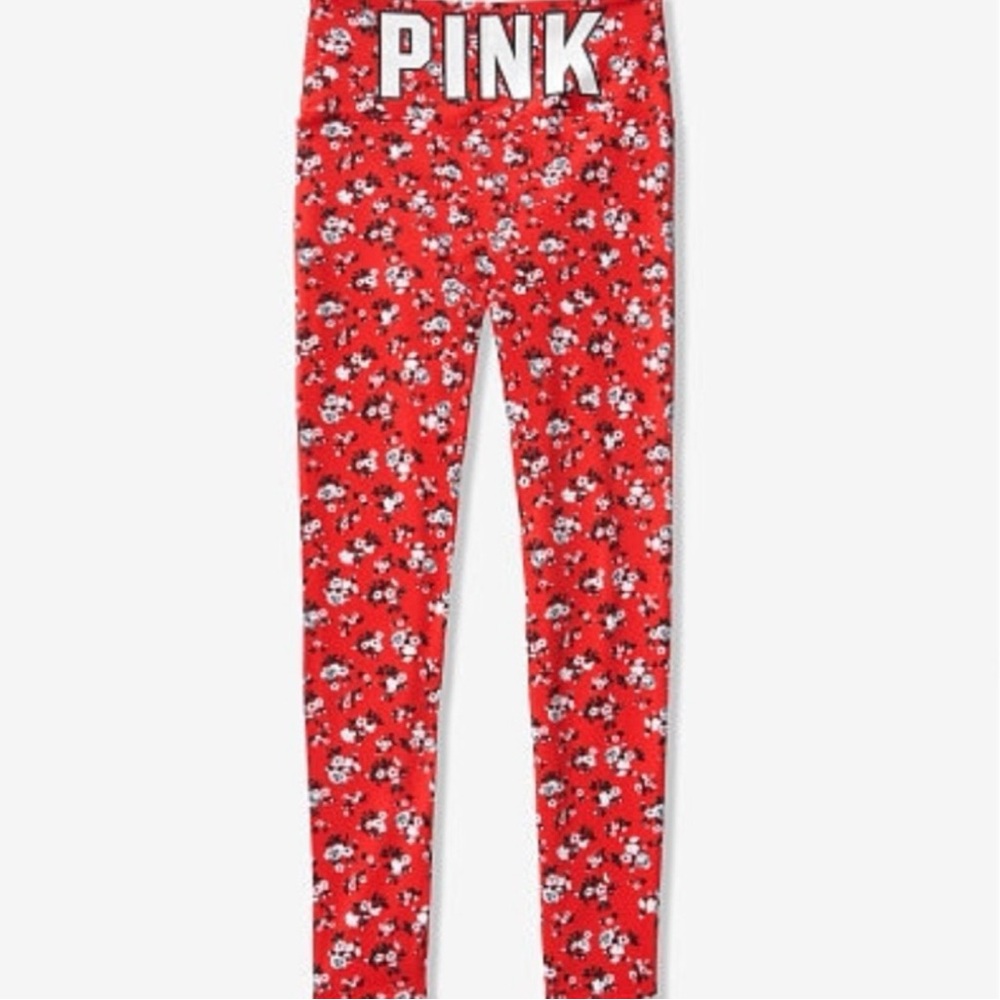 Very rare PINK Floral Leggings